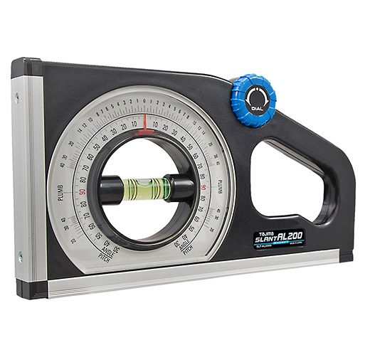 Tajima SLT-AL200M SLANT™ AL200 Rotating Dual-Scale Angle Meter with Magnet - Edmondson Supply