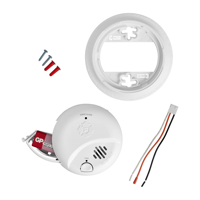 BRK SMI100-AC Interconnectable Ion Smoke Alarm w/Battery Backup - Edmondson Supply