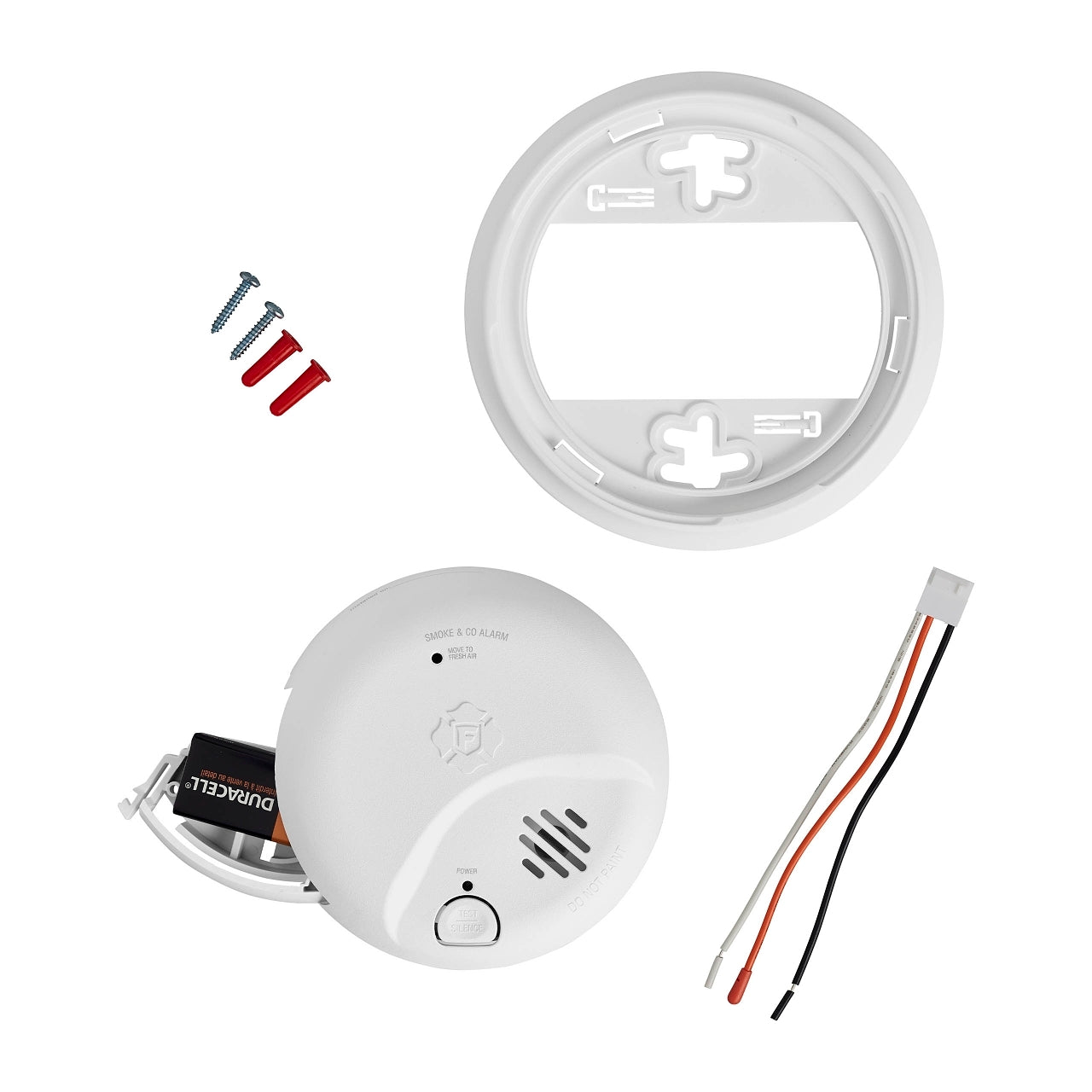 BRK First Alert SMICO100-AC Interconnectable Ion Smoke & CO Alarm w/Battery Backup - Edmondson Supply