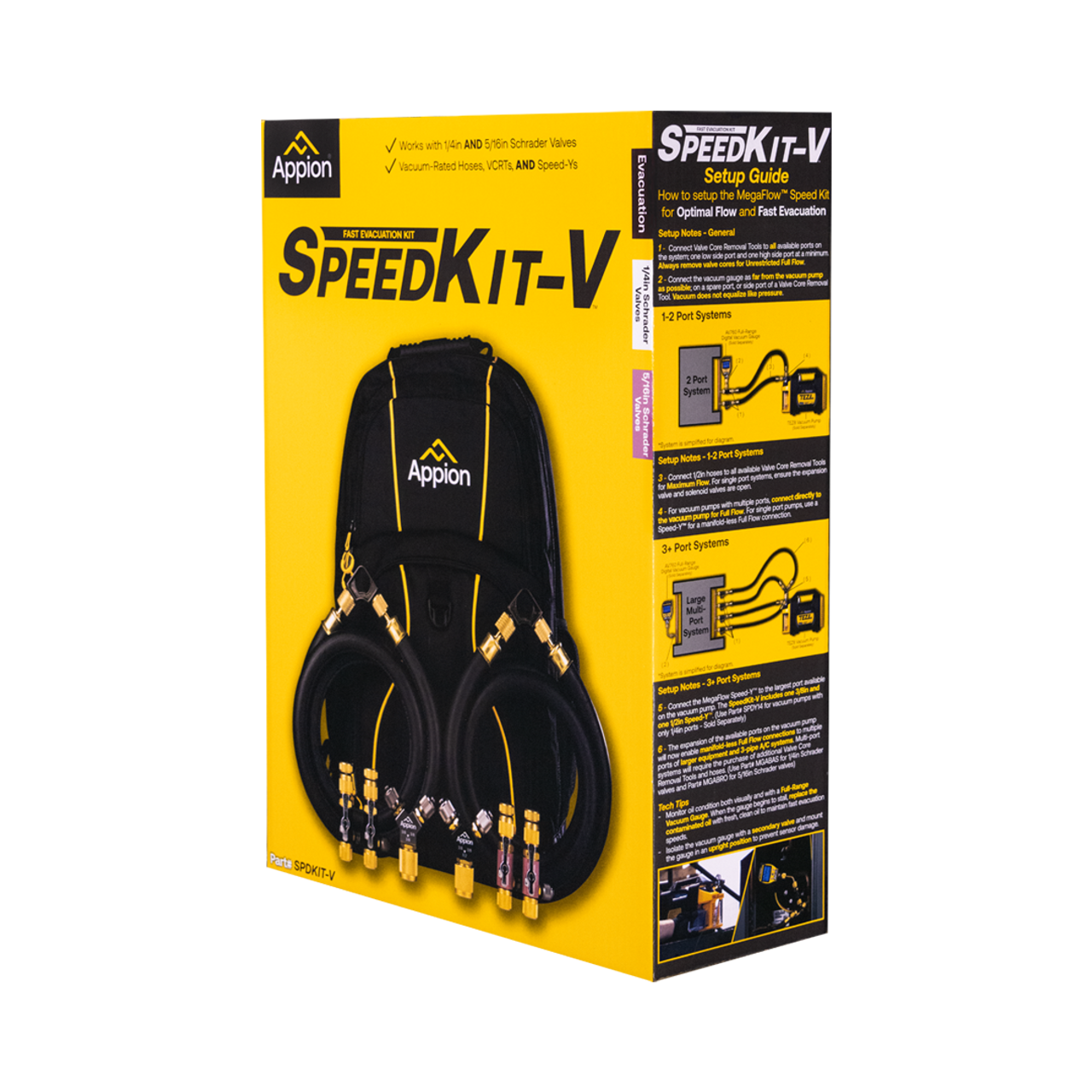 Appion SPDKIT-V MegaFlow Vacuum Speed Kit - Edmondson Supply