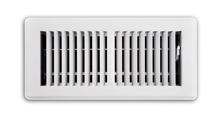 TRUaire 150MW04X10 4" x 10" White Supply Register - Edmondson Supply