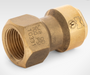 Mueller Streamline® Refrigerant Brass Push Fitting Flare Adapter (Push x Flare) - Edmondson Supply