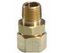 TracPipe® AutoFlare® MNPT Brass Straight Adapter, for CounterStrike® CSST Flexible Gas Pipe