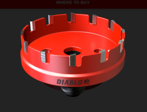 Diablo Tools DHS2500CF 2-1/2" Steel Demon™ Carbide Teeth Hole Cutter - Edmondson Supply