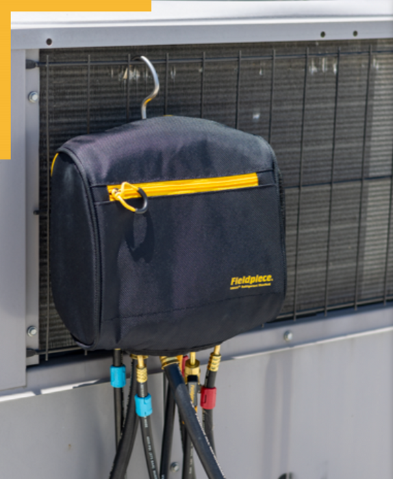 Fieldpiece SM382V SMAN Wireless Refrigerant Manifold (3-Port) - Edmondson Supply