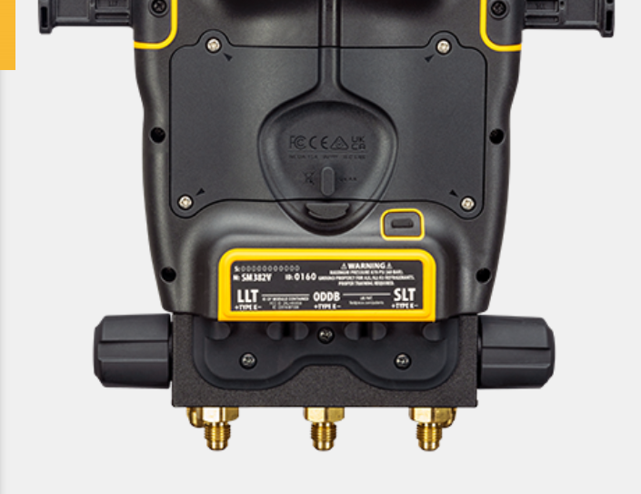 Fieldpiece SM382V SMAN Wireless Refrigerant Manifold (3-Port) - Edmondson Supply