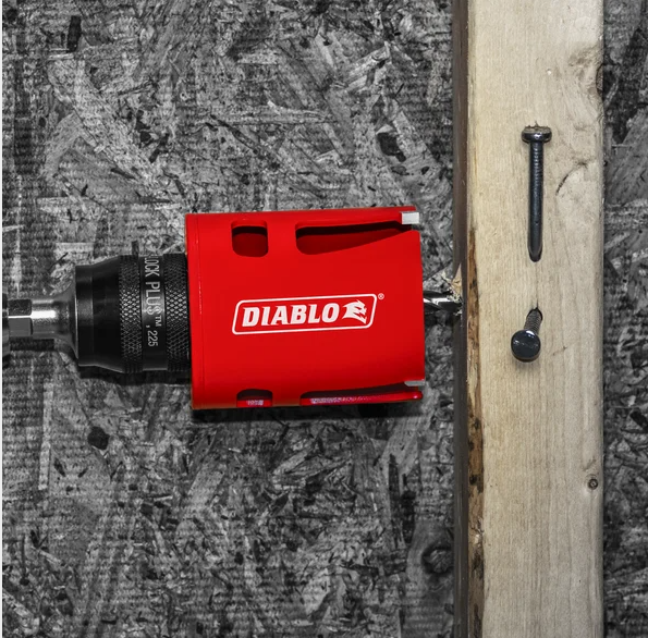 Diablo Tools DHS2250CTR 2-1/4" Demo Demon® Carbide Teeth Rough-In Hole Saw - Edmondson Supply