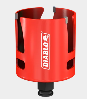 Diablo Tools DHS2563CTR 2-9/16" Demo Demon® Carbide Teeth Rough-In Hole Saw - Edmondson Supply