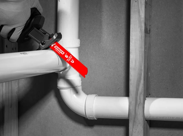 Diablo Tools DS0911BPFG5 9" 11TPI Bi-Metal Reciprocating Saw Blade for PVC, ABS, and Plastics (5-pack) - Edmondson Supply