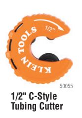 Klein Tools 50055 1/2" C-Style Tubing Cutter - Edmondson Supply