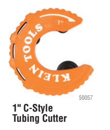 Klein Tools 50057 1" C-Style Tubing Cutter - Edmondson Supply