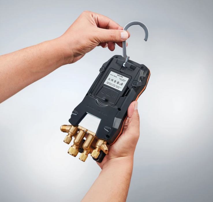 Testo 0564 5581 01 - 558s Digital Manifold with 4-way Valve Block and Intuitive Touchscreen - Edmondson Supply