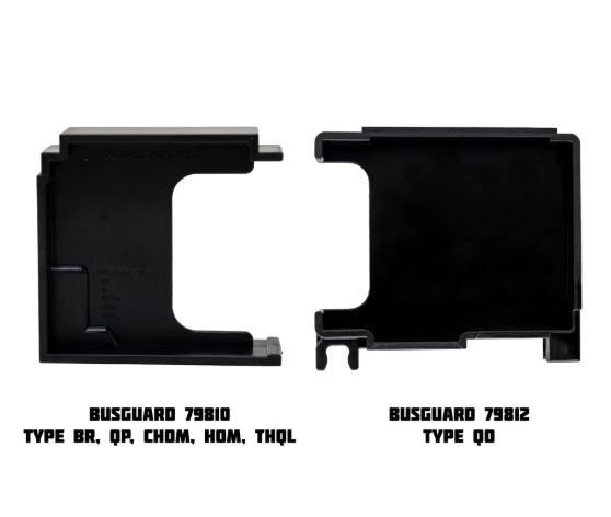 Rack-A-Tiers 79812 BusGuard - Electrical Panelboard Filler (Type QO) - 5 pack - Edmondson Supply