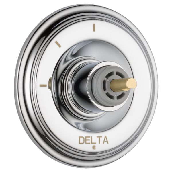 Delta T11897-LHP Cassidy™ 3-Setting 2-Port Diverter Trim - Less Handle, Chrome