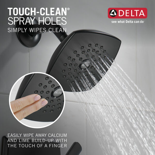 Delta Faucet T14264-BL ASHLYN™ Monitor® 14 Series Shower Trim In Matte Black