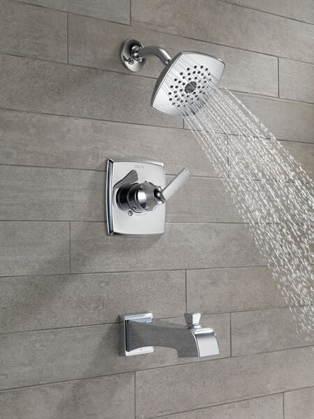 Delta Faucet T14464 ASHLYN™ Monitor® 14 Series Tub & Shower Trim In Chrome