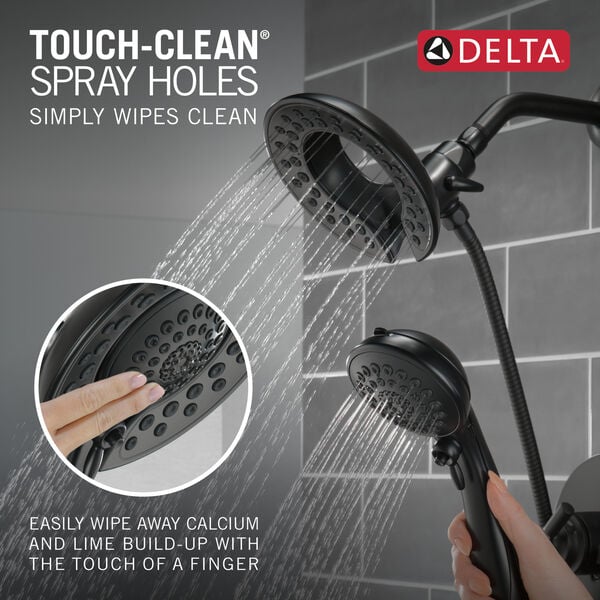 Delta T17235-BL-I SAYLOR™ Monitor® 17 Series Shower Trim With In2ition® In Matte Black