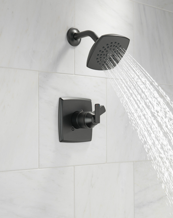 Delta Faucet T17264-BL ASHLYN™ Monitor® 17 Series Shower Trim In Matte Black