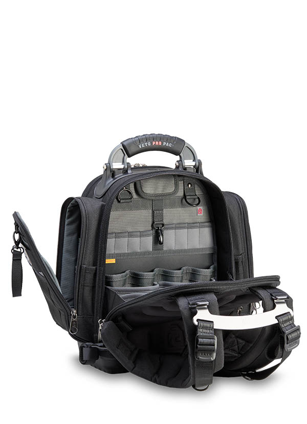 Veto Pro Pac TECH PAC MCP BLACKOUT Compact Tool Backpack - Edmondson Supply