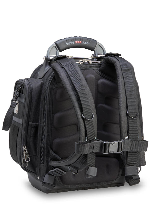 Veto Pro Pac TECH PAC MCP BLACKOUT Compact Tool Backpack - Edmondson Supply