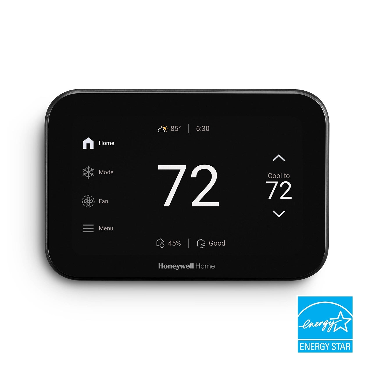 Honeywell Home THX1200B6/U ElitePRO™ S1200 Smart Thermostat in Black - Edmondson Supply