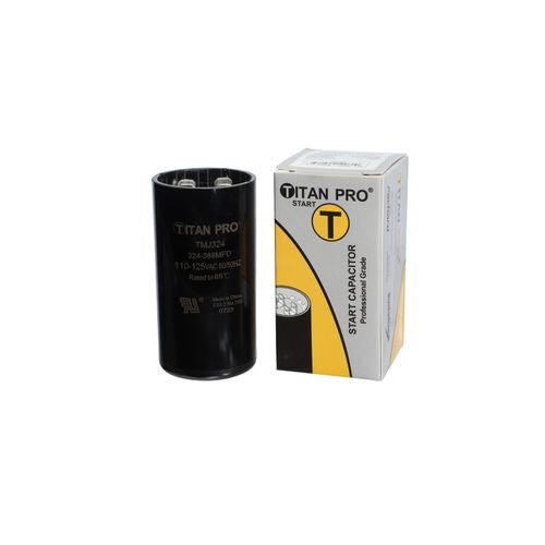 Packard Titan Pro TMJ324 Motor Start Capacitor 324-388MFD 110-125V - Edmondson Supply