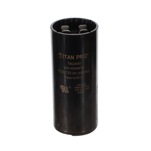 Packard Titan Pro TMJ400 Motor Start Capacitor 400-480 MFD 110-125 VAC - Edmondson Supply