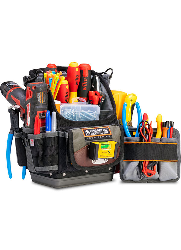 Veto Pro Pac TP6B Open Top Compact-Sized Tool Pouch - Edmondson Supply