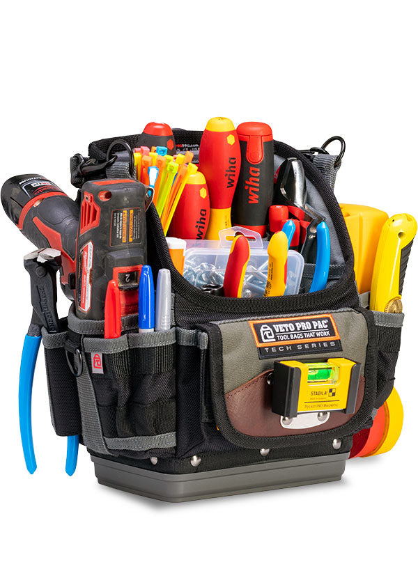 Veto Pro Pac TP6B Open Top Compact-Sized Tool Pouch - Edmondson Supply