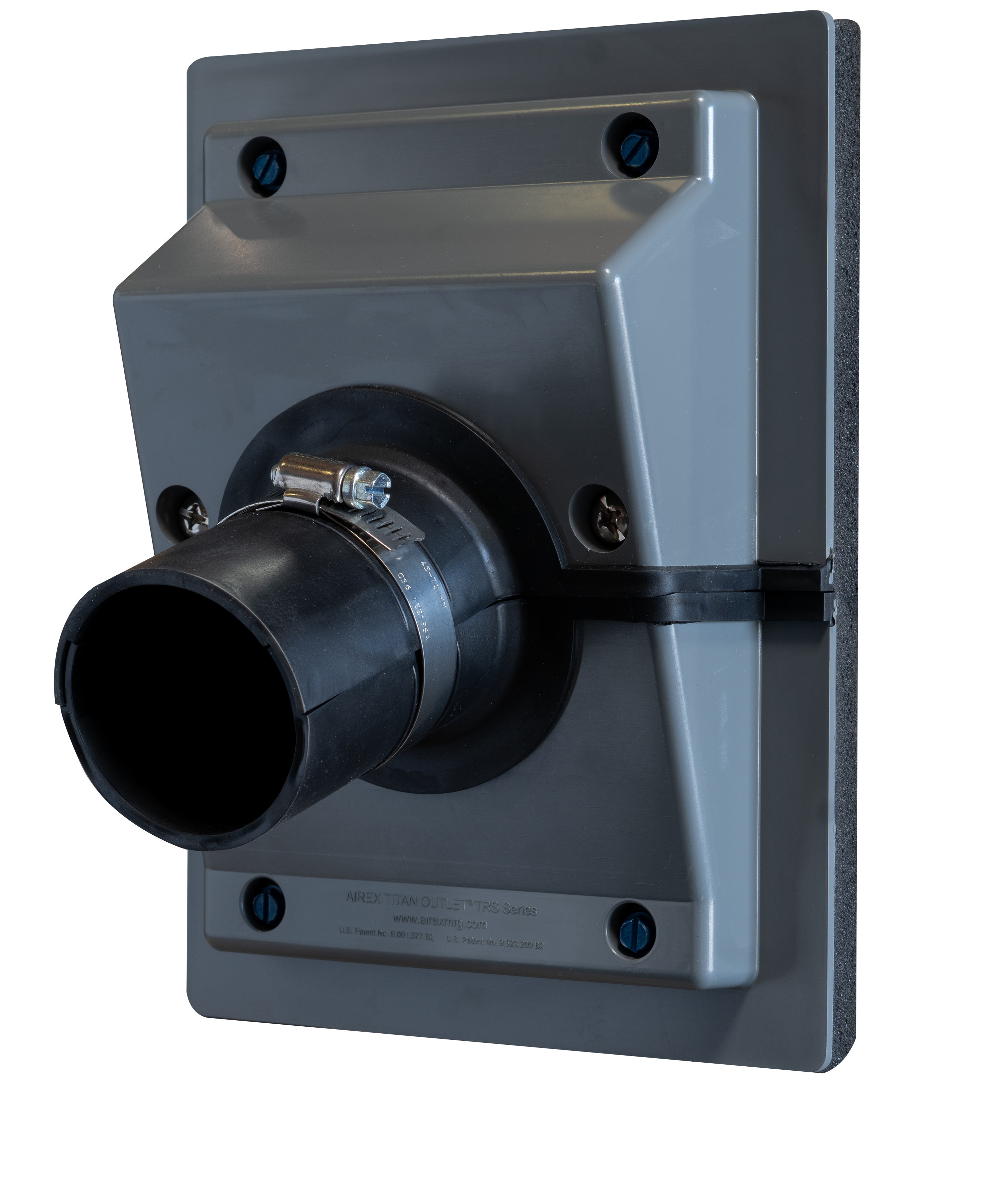 Airex TRS-575-G TITAN RETROFIT OUTLET for 5/8" - 7/8" Line Sets with 3/4" Wall Insulation, Gray - Edmondson Supply
