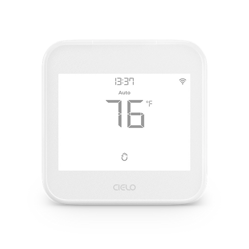 Cielo TE101WA Smart Thermostat Eco, up to 4 Heat/2 Cool, White - Edmondson Supply