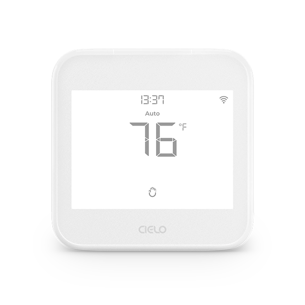 Cielo TE101WA Smart Thermostat Eco, up to 4 Heat/2 Cool, White - Edmondson Supply