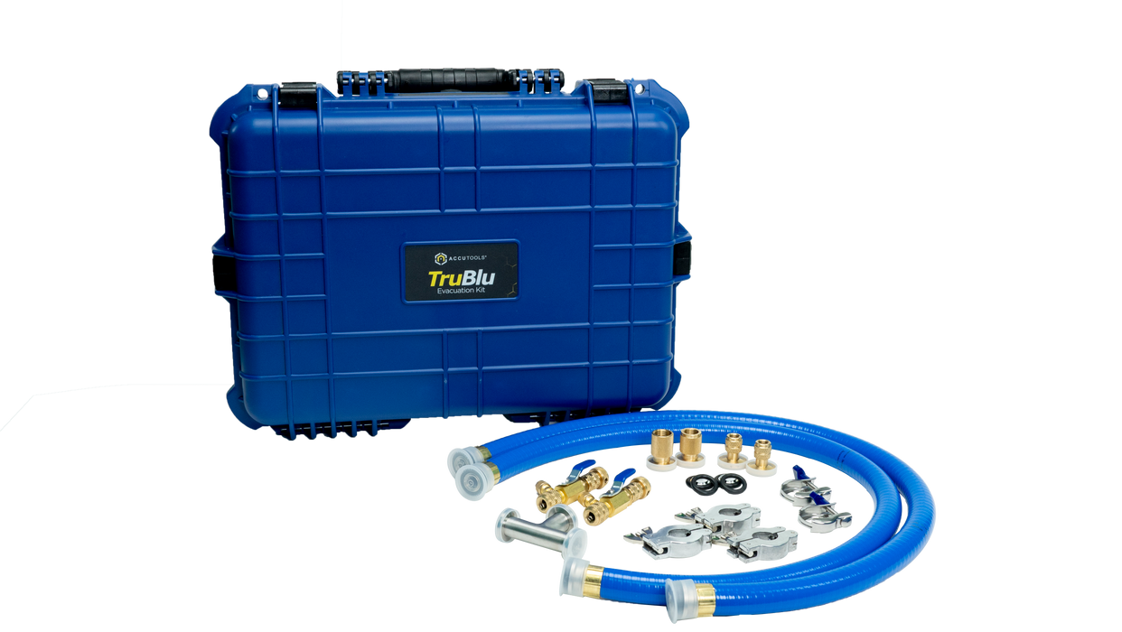 AccuTools A10757-2R TruBlu Advanced Refrigeration Evacuation Kit w/Case