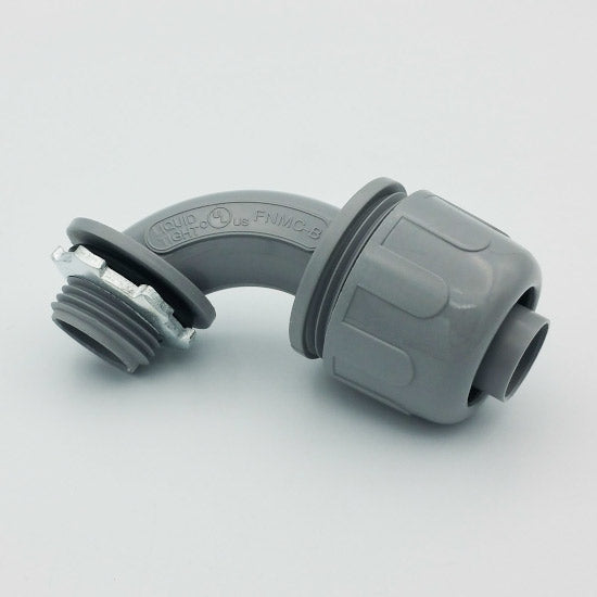 Cambridge 1/2" PVC Liquid Tight Conduit Fitting - 90 Degree - Edmondson Supply