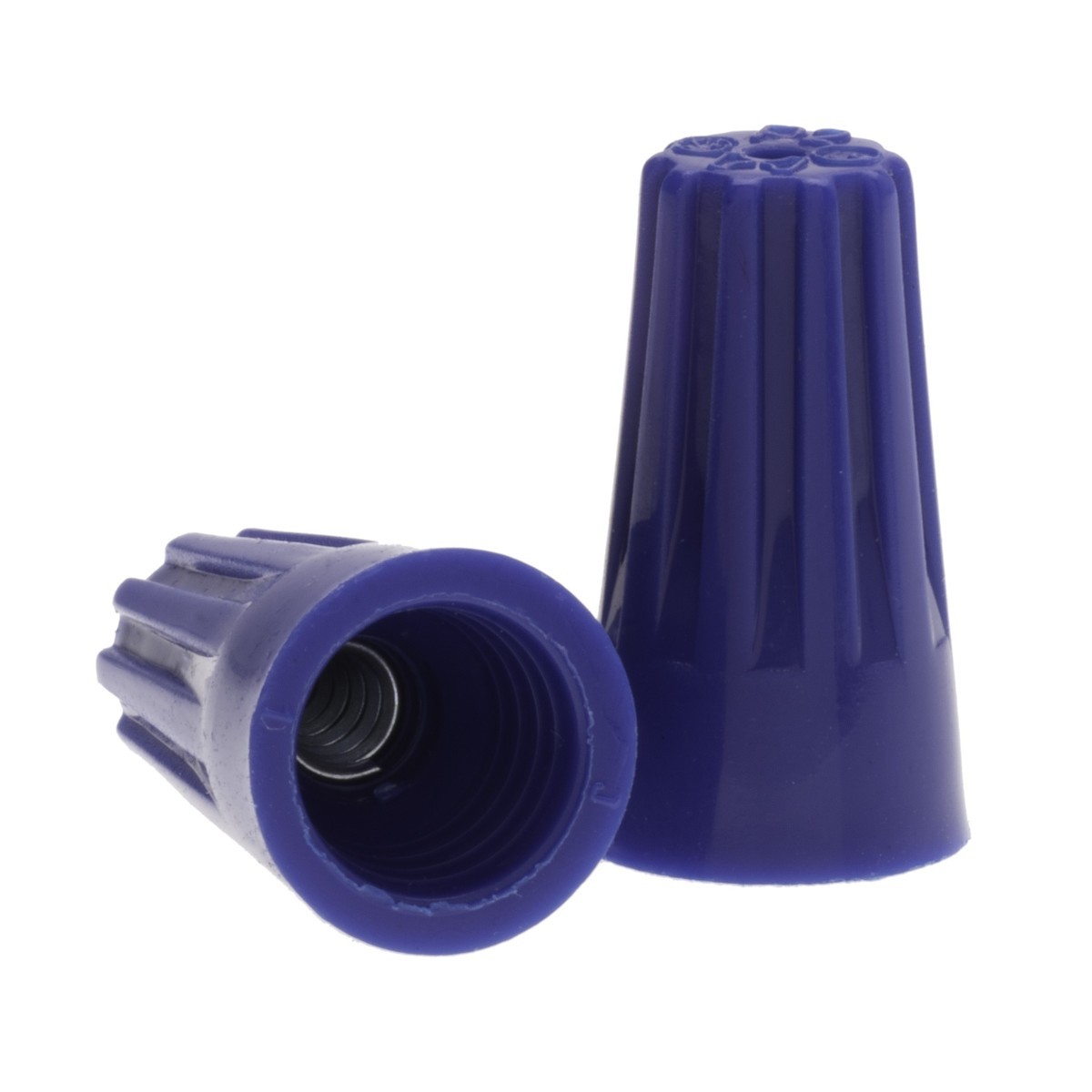 NSI WC-B-C Standard Blue Easy Twist, 22-14 Awg – Carton Of 100 - Edmondson Supply