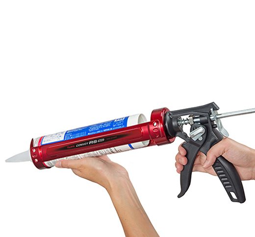 Tajima CNV-900RS Convoy® RS, Ratio Switchable High-Thrust Rotary Caulk Gun, 30 fl. oz - Edmondson supply