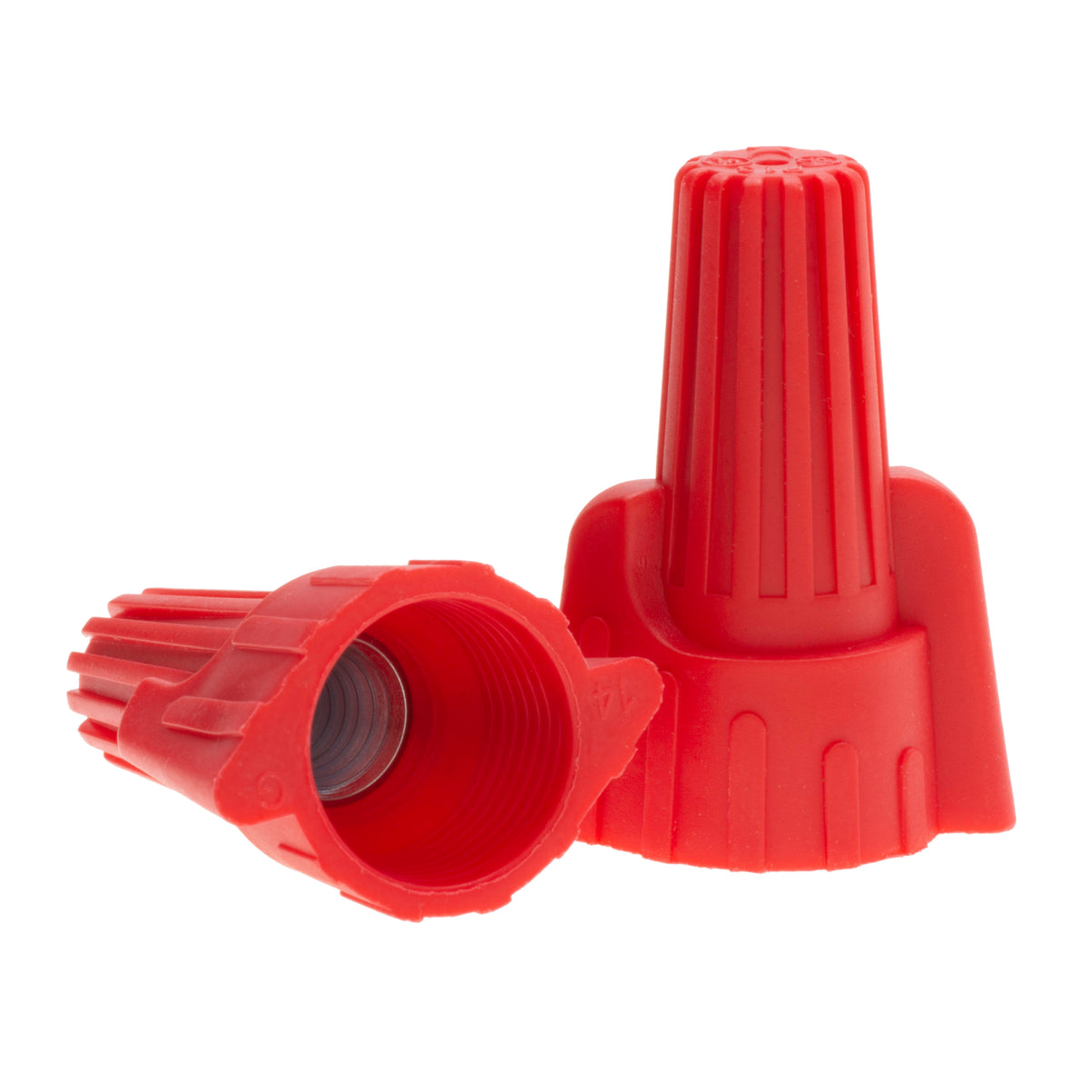 NSI WWC-R-C Winged Red Easy Twist, 18-8 Awg - Carton of 100 - Edmondson Supply