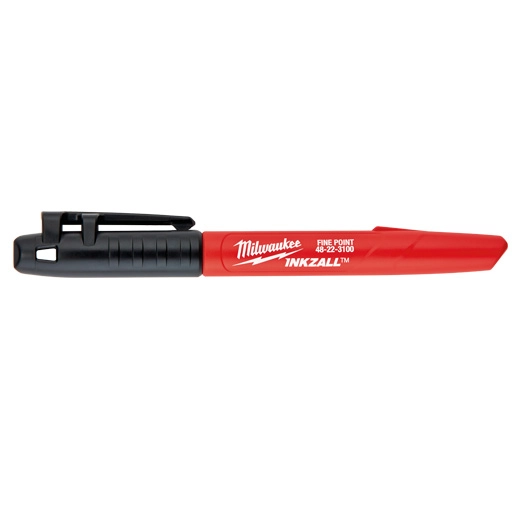 Milwaukee 48-22-3104 4PK INKZALL™ Black Fine Point Marker - Edmondson Supply