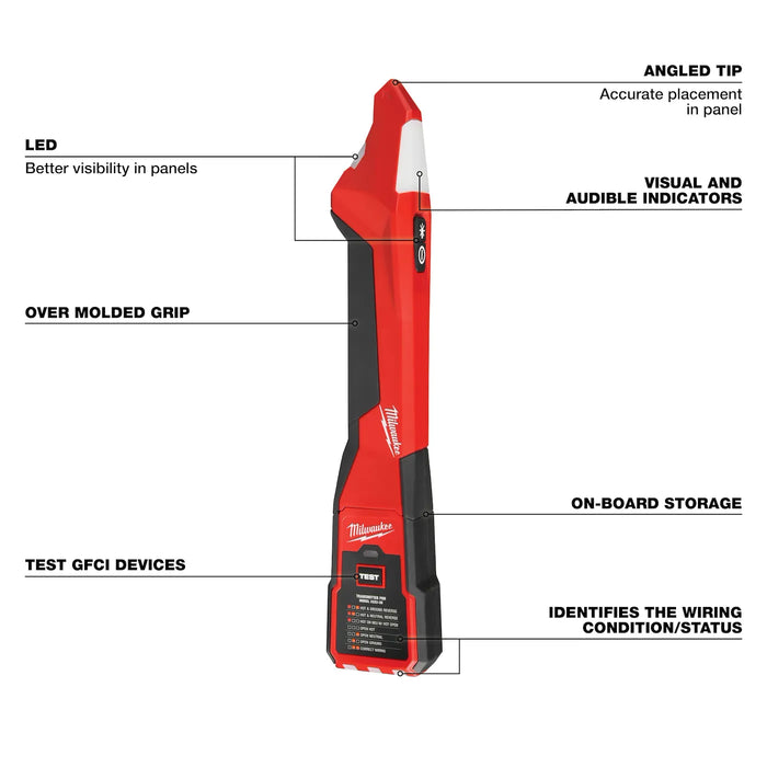 Milwaukee 2222-20 Circuit Breaker Finder w/ LED - Edmondson Supply