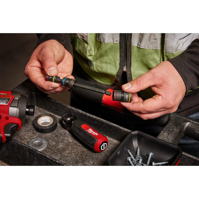 Milwaukee 48-22-2921 Multi-Nut Driver W/ SHOCKWAVE Impact Duty™ (flip) Magnetic Nut Drivers - Edmondson Supply