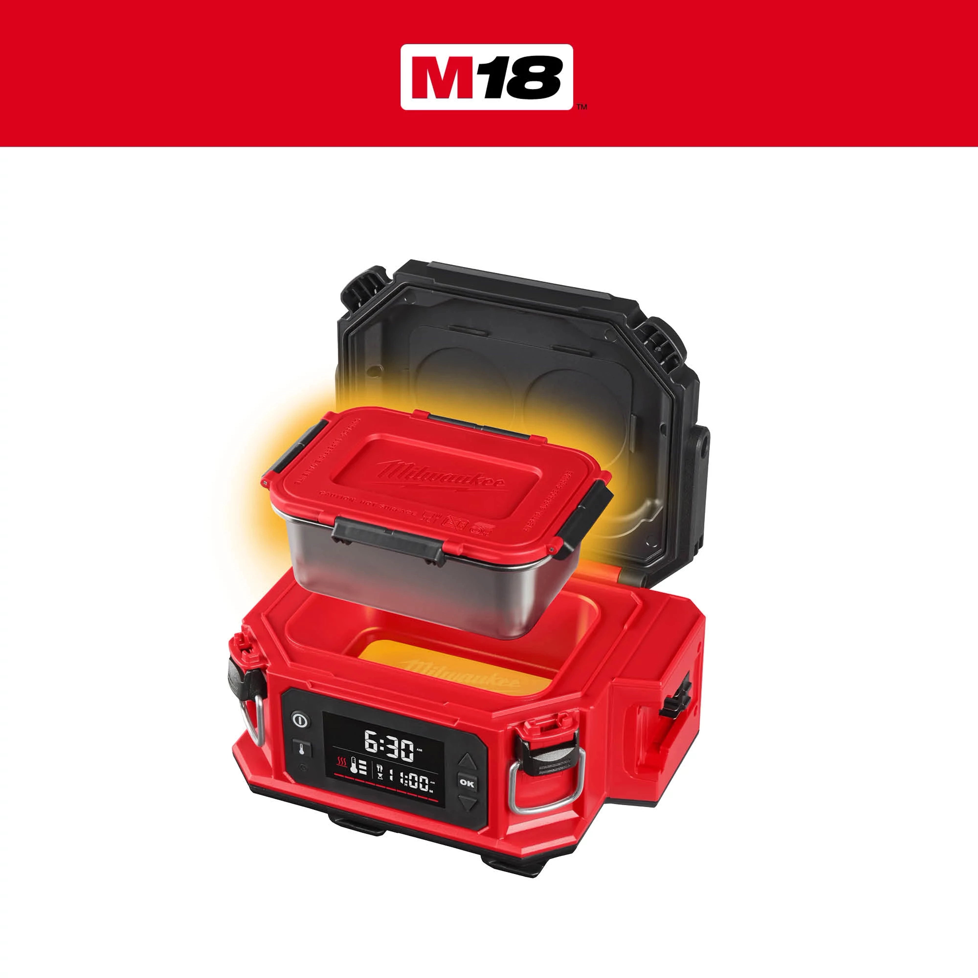 Milwaukee 0811-20 M18™ Jobsite Lunch Warmer - Edmondson Supply
