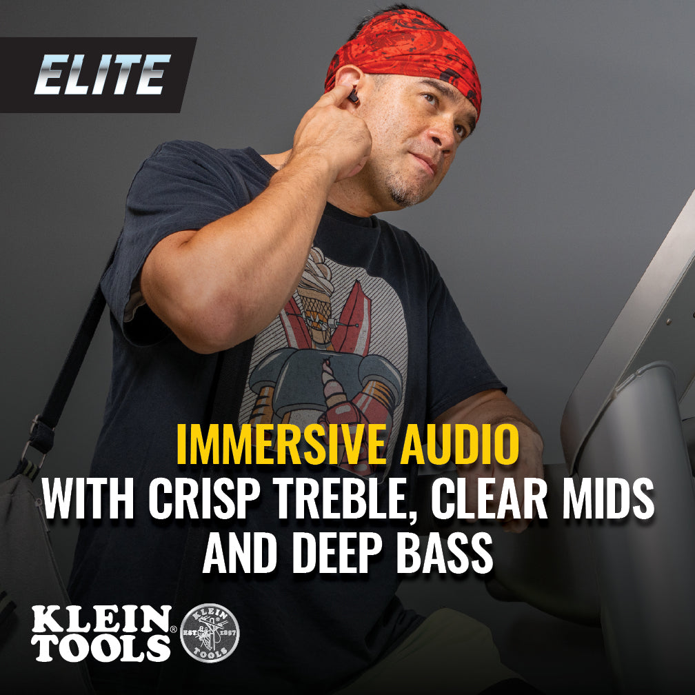 Klein Tools AESEB2 ELITE Bluetooth® Jobsite Earbuds - Edmondson Supply