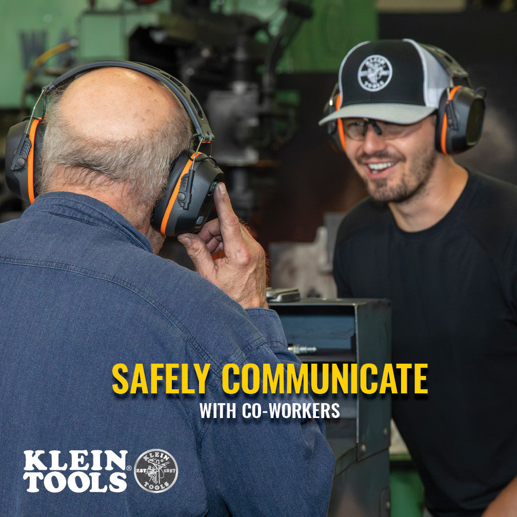 Klein Tools AESEM1S Situational Awareness Bluetooth® Earmuffs - Edmondson Supply