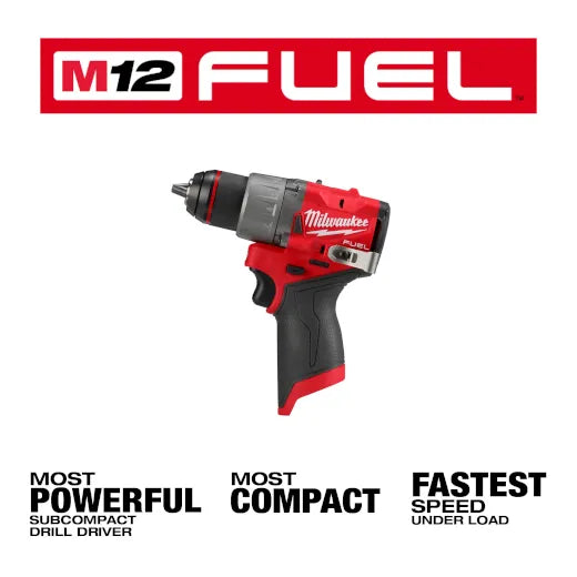Milwaukee 3403-20 M12 FUEL™ 1/2" Drill/Driver (Bare Tool) - Edmondson Supply