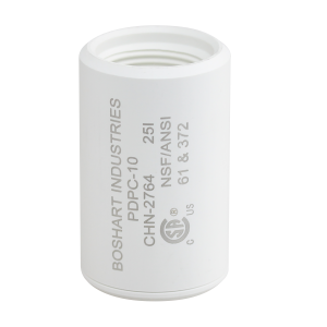 Boshart PDPC Extruded Heavy-Duty PVC Drop Pipe Couling - Edmondson Supply