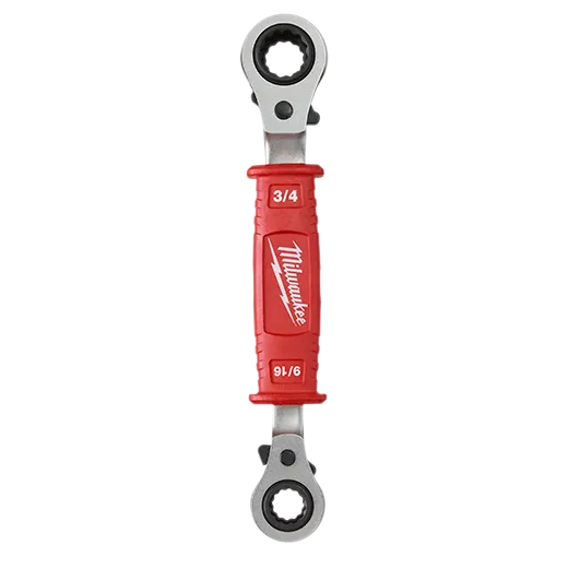 Milwaukee 48-22-9212 Lineman’s 4in1 Insulated Ratcheting Box Wrench - Edmondson Supply