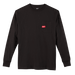 Milwaukee 602BXL Heavy Duty Pocket T-Shirt - Long Sleeve (Black, Size X-Large) - Edmondson Supply