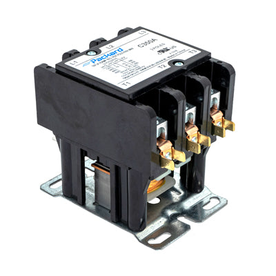 Packard C350A Contactor 3 Pole 50 Amps 24 Coil Voltage - Edmondson Supply