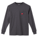 Milwaukee 602GXL Heavy Duty Pocket T-Shirt - Long Sleeve (Gray, Size XL) - Edmondson Supply