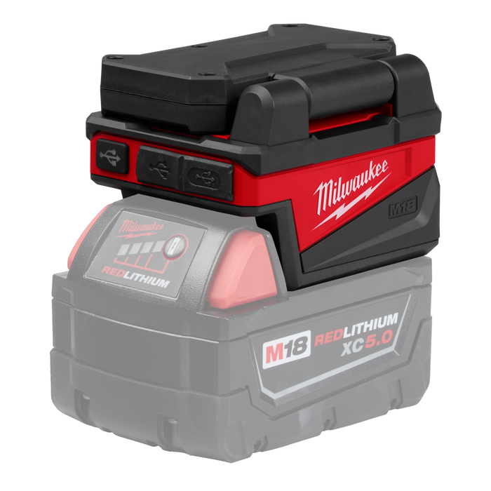 Milwaukee 2359-20 M18™ ROVER™ Compact Folding Flood Light w/ USB Charging - Edmondson Supply